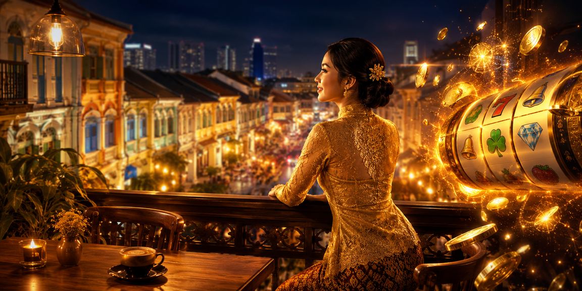 Permainan slot popular bertemakan Penang dengan reka bentuk kebaya tradisional Malaysia